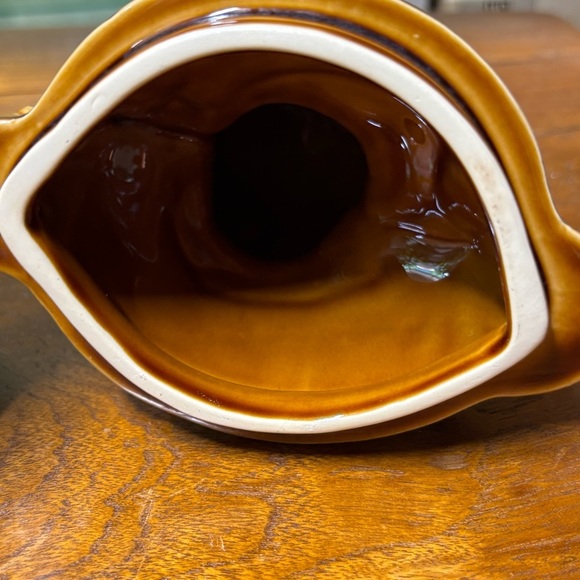 Vintage glazed ceramic Sadler, England flour kitchen canister - Picture 8 of 9